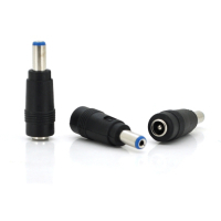 Переходник DC 5.5x2.1mm (папа) - 5,5х2,5mm (мама) Blue Voltronic (01891 / YT-A-5.5x2.1M/5,5х2,5F-B)