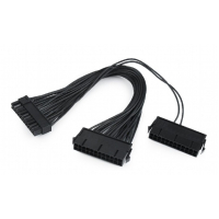 Переходник MB power connector splitter 24-pin, 0.3m Cablexpert (CC-PSU24-01)