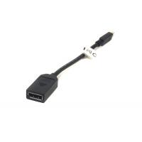 Переходник mini DisplayPort (Thunderbolt) M — DisplayPort F 0.2m PowerPlant (CA910472)