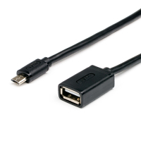 Переходник OTG USB 2.0 AF to Micro 5P 0.8m Atcom (16028)