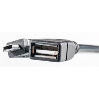 Переходник OTG USB 2.0 AF to Mini 5P 0.1m PowerPlant (KD00AS1234)