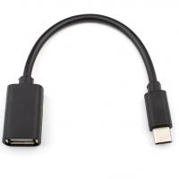 Переходник OTG USB 2.0 AF to USB-C 0.1m Atcom (14716)