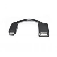 Переходник OTG USB 2.0 AF to USB-C 0.1m REAL-EL (EL123500030)