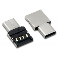 Переходник OTG USB 2.0 AF to USB-C M Lapara (LA-OTG-Type-C-adaptor)
