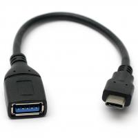Переходник OTG USB 3.0 AF to USB-C 0.1m PowerPlant (KD00AS1257)