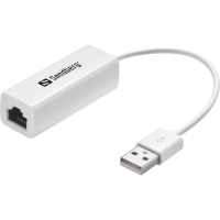 Переходник USB 2.0 AM to RJ45 Ethernet 1000Mbps Sandberg (133-78)
