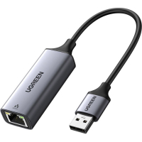 Переходник USB 3.0 AM to RJ45 Ethernet 1000Mbps CM209 Ugreen (50922)