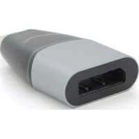 Переходник USB-C M to DisplayPort F black-gray Voltronic (YT-A-Type-C(M)/DP(F)/27022)