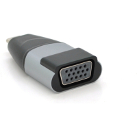 Переходник USB-C M to VGA F black Voltronic (YT-A-Type-C(M)/VGA(F)-B/27017)