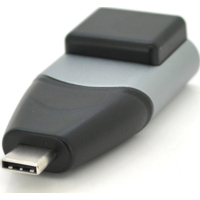 Переходник USB-C to RJ45 1000Mbps black Voltronic (YT-A-Type-C(M)/RJ-45(F)-B/27019)