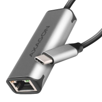 Переходник USB-C to RJ45 Ethernet 2500Mbps gray AXAGON (ADE-25RC)