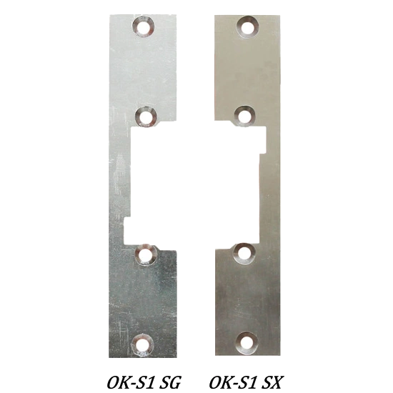Планка запорная короткая плоская BIRA OK-S1 SG KL
