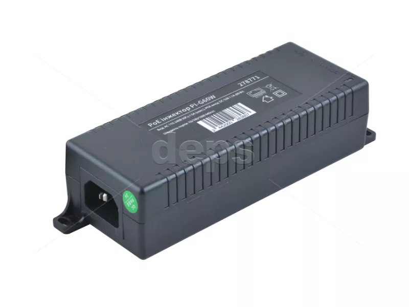 POE 802.3af/at/bt гігабітний інжектор FoxGate PI-G60W (≤ 60 Вт)