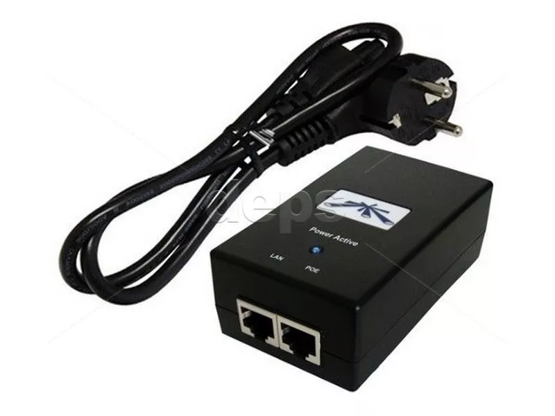PoE-iнжектор Ubiquiti PoE 48V/0,5A/24W (POE-48-24W)