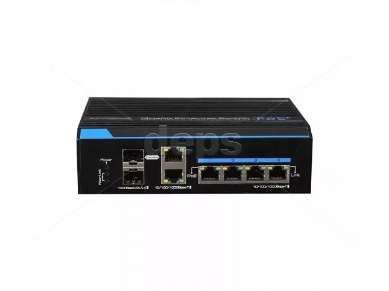 POE коммутатор UTP7204GE-PD (60Вт POE вхід)
