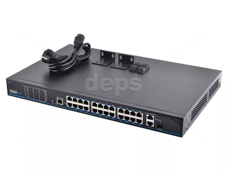 POE комутатор FoxGate S6024-CG-W POE (390W)