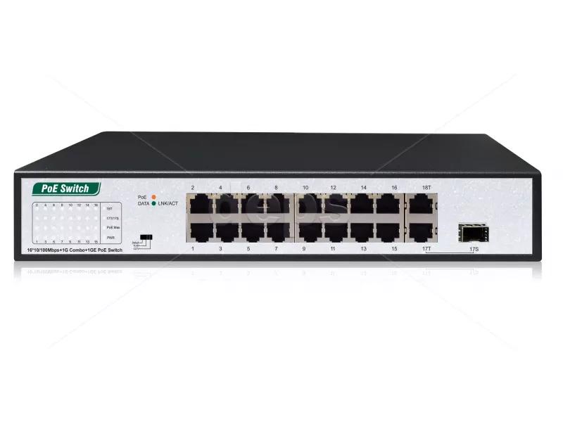 POE Watchdog коммутатор FoxGate S6016-G2-AI POE (185W) v2