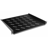 Полка 19" Hypernet 1U глуб. 400мм, цвет чорный (CS-400-1U-BLACK)