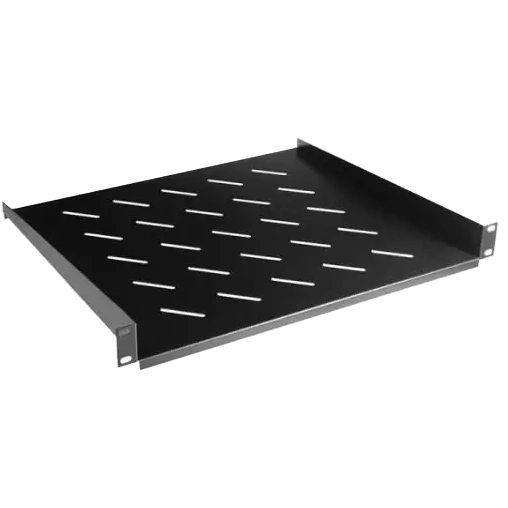 Полка консольная для напольного шкафа 350мм 1U Hypernet CS-350-1U-BLACK