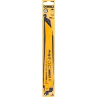 Полотно DeWALT для сабельных пил, по металлу, быстрый пропил, 203 мм, 14 TPI, 5 шт (DT2353)
