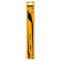Полотно DeWALT для сабельных пил, по металлу, быстрый пропил, 203 мм, 18 TPI, 5 шт (DT2354)