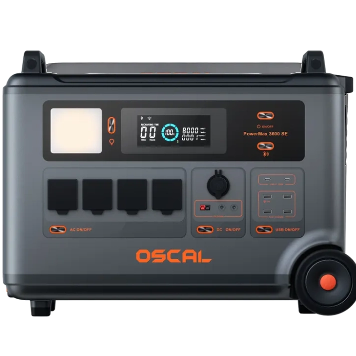 Портативна зарядна станція OSCAL PowerMax 3600 SE