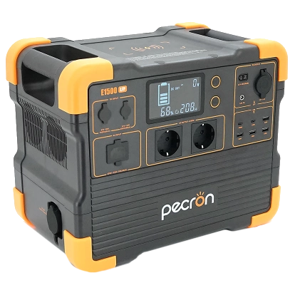 Портативное зарядное устройство Pecron E1500LFP 1536/2200Wh MPPT VOC 32-95 В