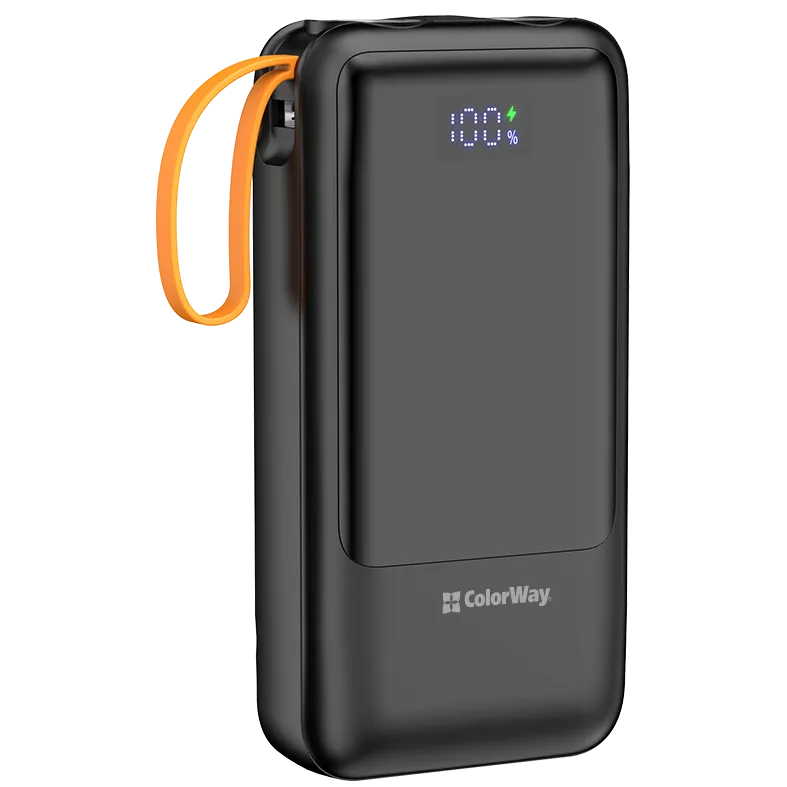 Повербанк ColorWay CW-PB200LP07BK 20 000 mAh PD22.5W