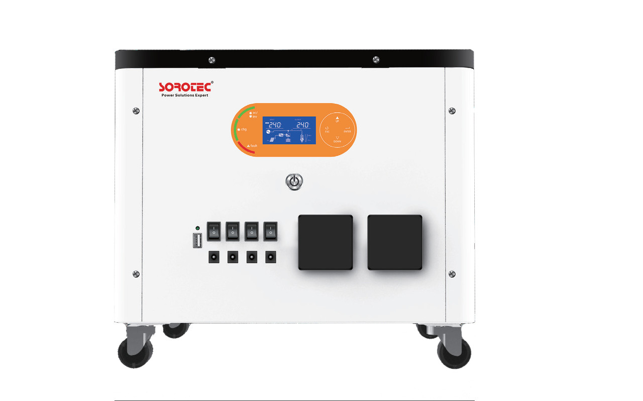 Power station (гібридний інвертор з АКБ) Sorotec MP 3.2kW/2,56kWh (джерело безперебійного живлення)