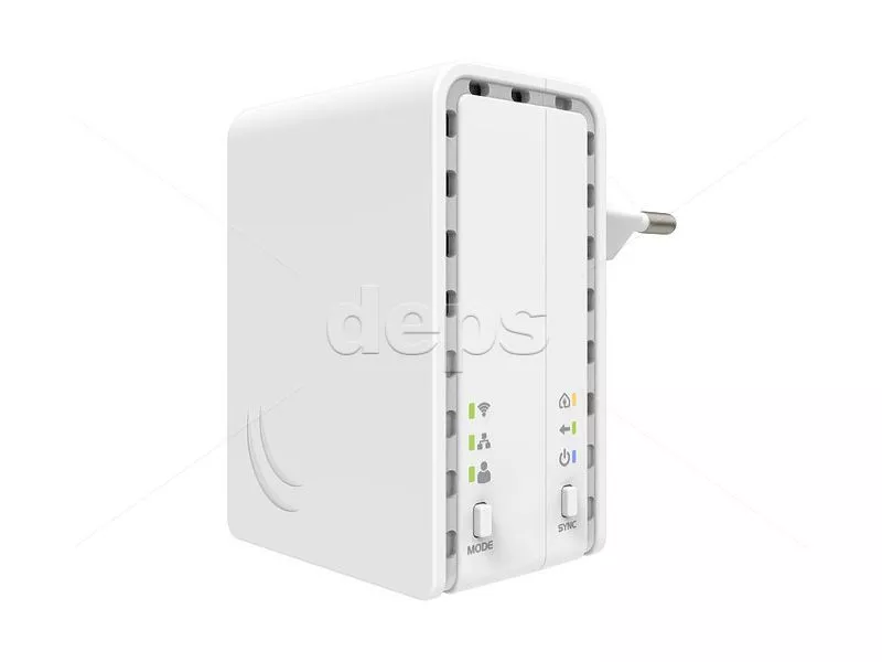 PowerLine адаптер - точка доступа MikroTik PL7411-2nD "PWR-Line AP"