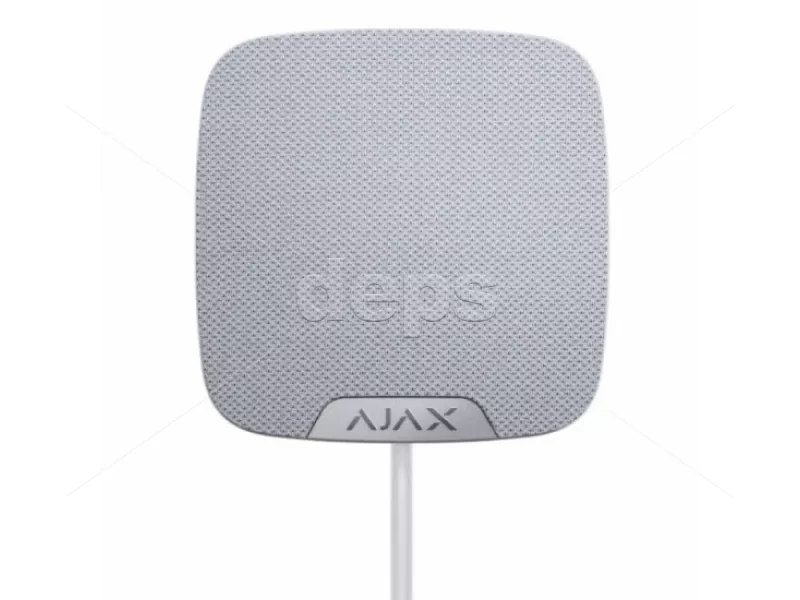 Проводная комнатная сирена Ajax HomeSiren Fibra (white)
