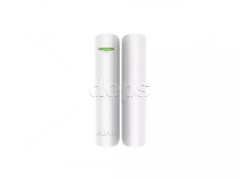 Проводной датчик открытия двери/окна с сенсором удара и наклона Ajax DoorProtect Plus Fibra (white)