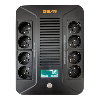Пристрій безперебійного живлення GEAR GU-1000PLUS6 600W (GU-1000PLUS6)