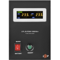 Пристрій безперебійного живлення LogicPower LPL-B-PSW-1000VA+ ( 700W ) 12V (37712)