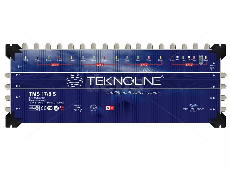 Радиальный мультисвич Teknoline TMS178S