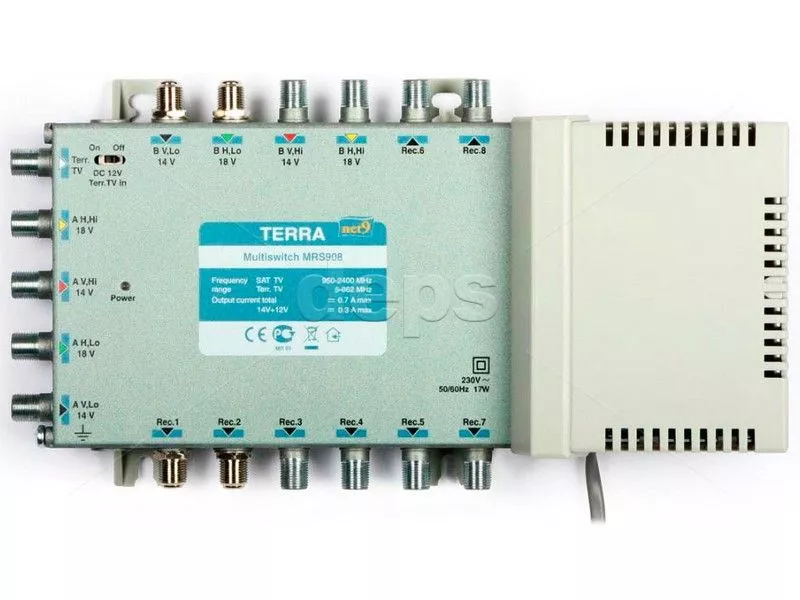 Радиальный мультисвич TERRA MRS908