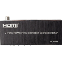 Разветвитель PowerPlant 2 Ports HDMI eARC (CA914906)