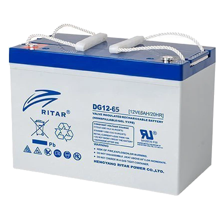 RITAR DG12-65 65A•ч 12В гелевая