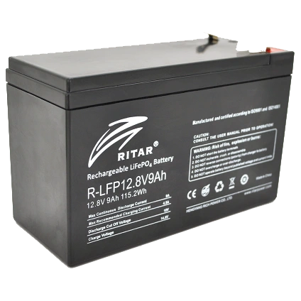 Ritar LiFePO4 12.8В 9А•г