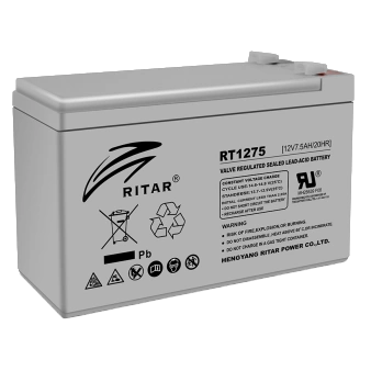 RITAR RT1275 7.5А•ч 12В