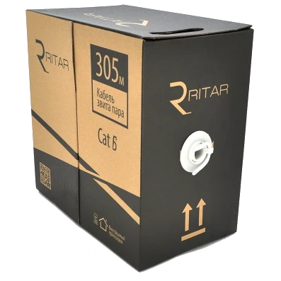 Ritar внутрішній КВПЕ FTP CU cat.6 (4*2*0.56) 4p (305м)