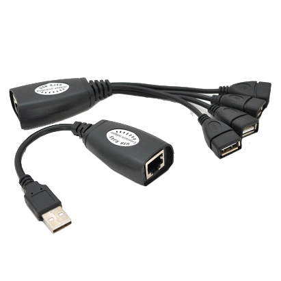 RJ-45 to AM + RJ-45 to 4xAF 50 м
