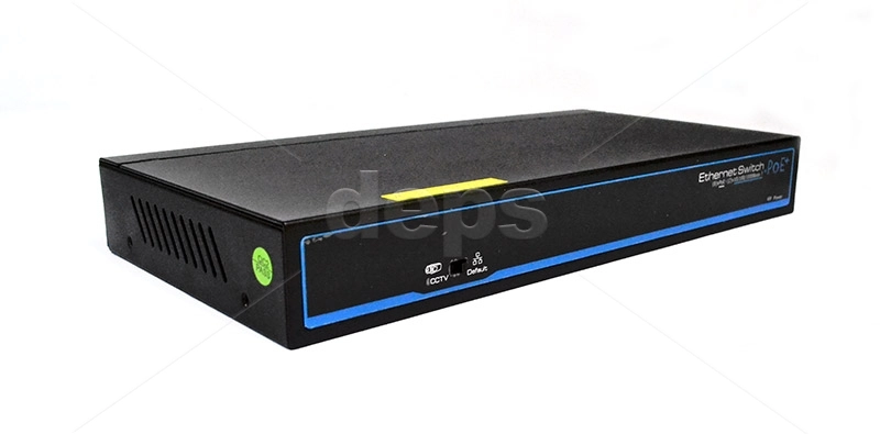 РОЕ комутатор FoxGate S6008-G2  [8 x FE POE + 2 x GE RJ-45]