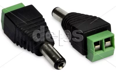 Роз'єм Zinc DC male connector DC male connector Trilink 100шт.=1пач