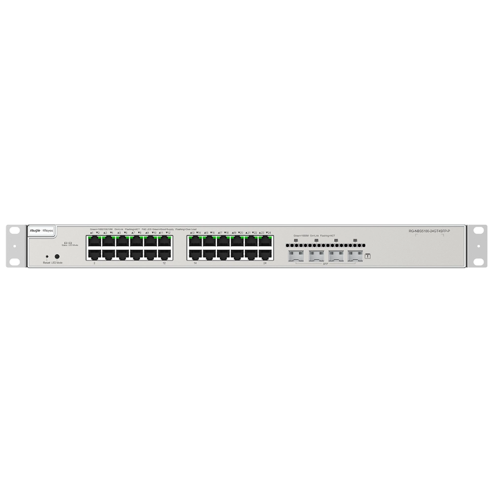 Ruijie Reyee RG-NBS5200-24GT4XS-P L3 POE