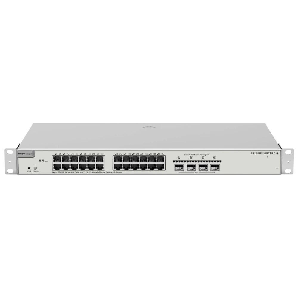Ruijie Reyee RG-NBS5200-24GT4XS-P-V2 L3 POE