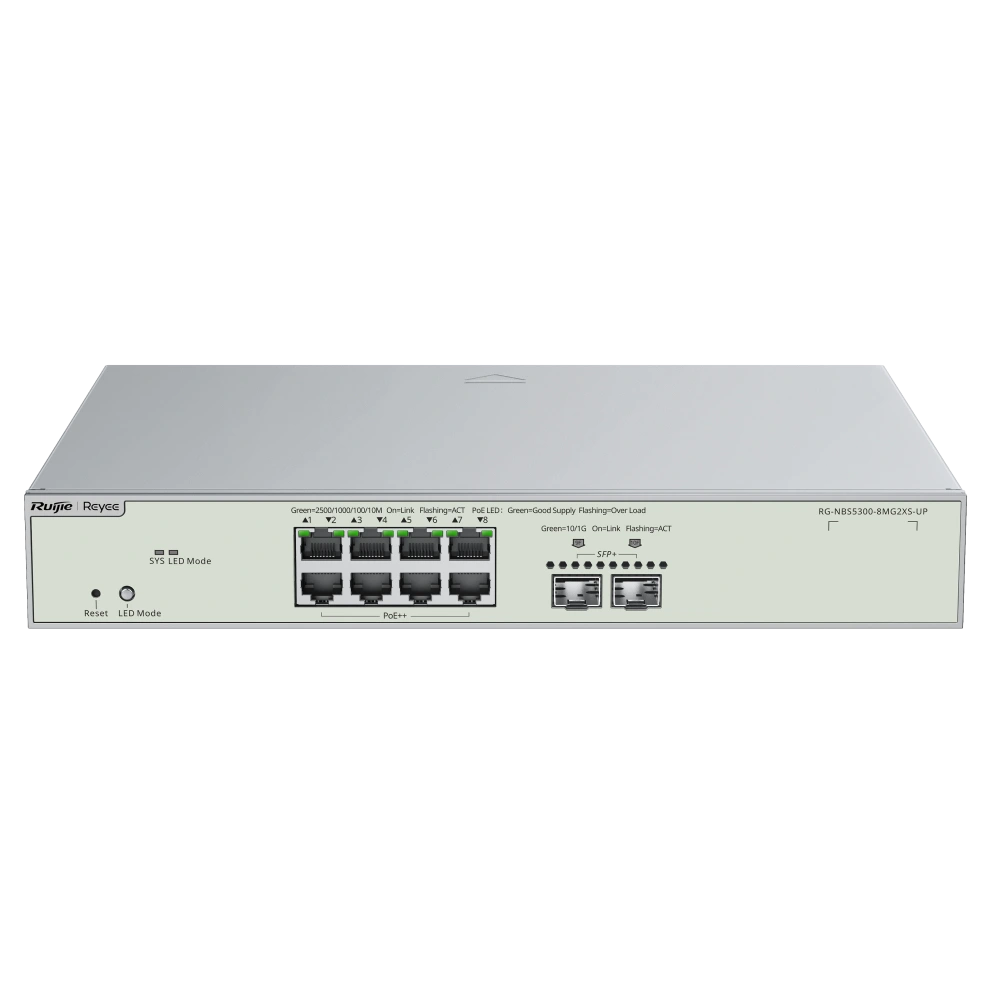Ruijie Reyee RG-NBS5300-8MG2XS-UP