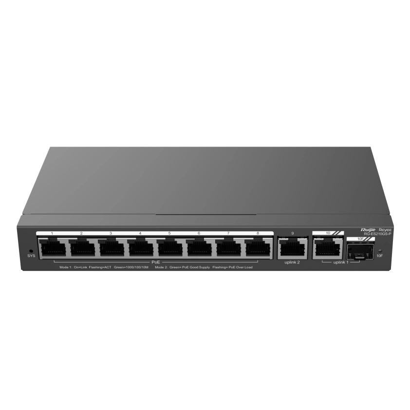 Ruijie RG-ES210GS-P PoE