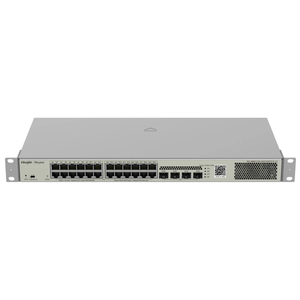 Ruijie RG-NBS3100-24GT4SFP-P-V2 L2 POE
