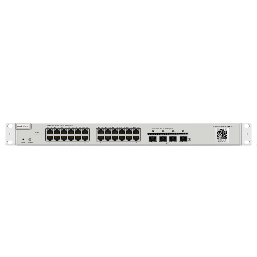Ruijie RG-NBS3200-24GT4XS-P L2+ 10G POE
